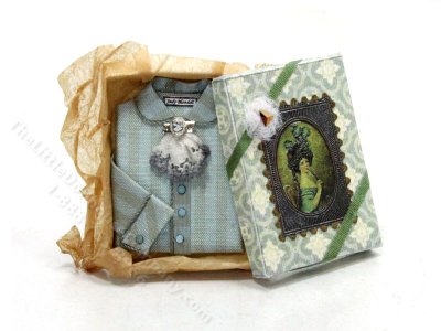 (image for) Miniature Blue Blouse by Judith Blondell