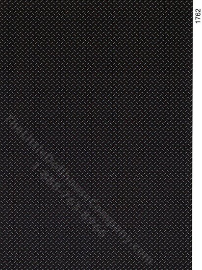 (image for) Black Metal Pattern Miniature Wallpaper for Dollhouses