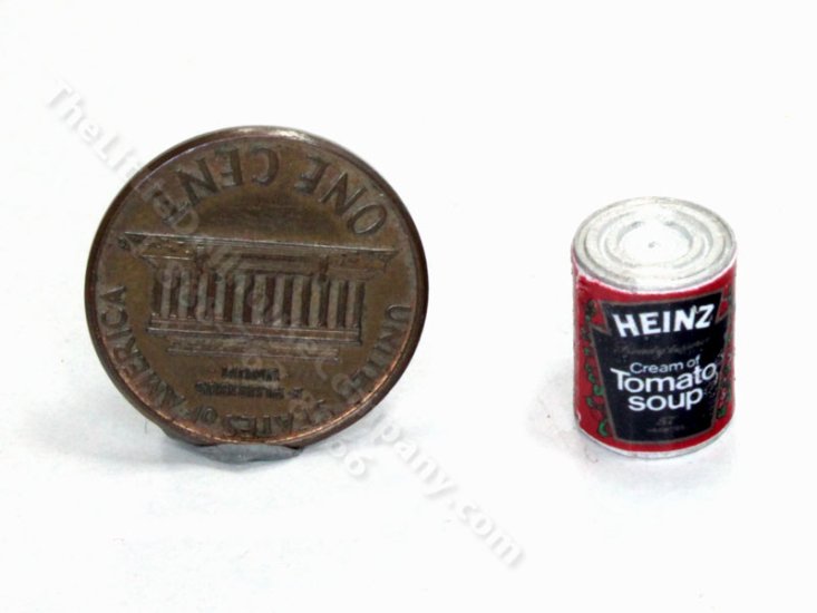 (image for) Dollhouse Scale Model Replica Can of Heinz Tomato Soup