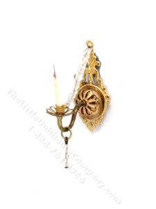 (image for) Miniature Beaded Wall Sconce for Dollhouses