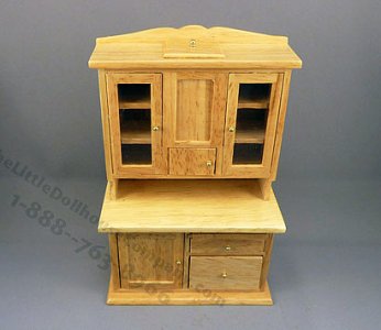(image for) Dollhouse Miniature Flour Bin Hutch
