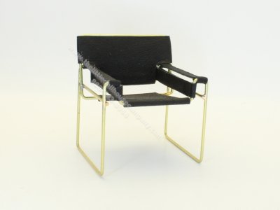 (image for) Contemporary Wassily Chair in Black by Warren Richardson