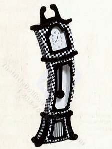 (image for) 1:24 Scale Miniature Wonky Clock Kit