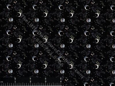 (image for) Dollhouse Scale Model Wallpaper - Midnight Crows - 3pc Set