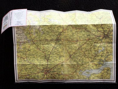 (image for) Miniature Map of Colchester/Chelmsford/Thaxted for Dollhouses
