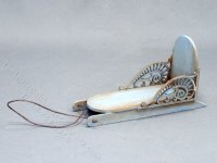 (image for) Miniature Blue Sled by K Kuti Designs