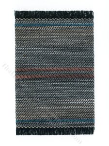(image for) Miniature Blue/White/Pink Rug for Dollhouses