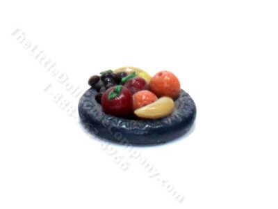 (image for) Miniature Handmade Fruit Platter for Dollhouses