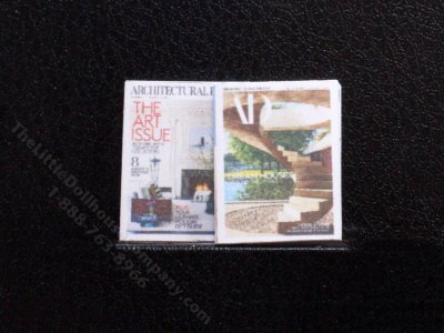 (image for) Miniature Architectural Digest Magazine
