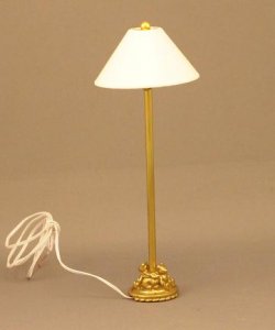 (image for) Dollhouse Scale Model Bear and Rabbit Lamp