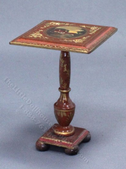 (image for) Vintage Hand Painted Table for Dollhouses