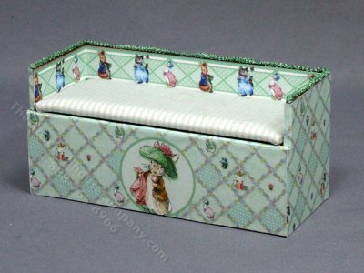 (image for) Miniature Peter Rabbit Toy Box for Dollhouses