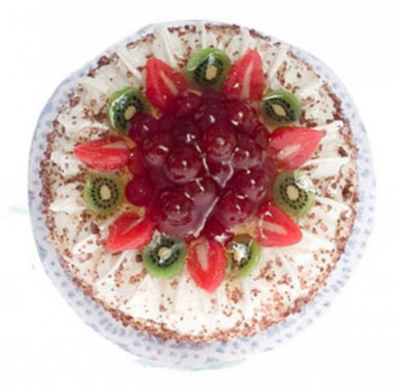 (image for) Miniature Round Cake for Dollhouses