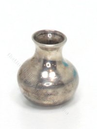 (image for) Miniature Sterling Silver Vase by Don Henry