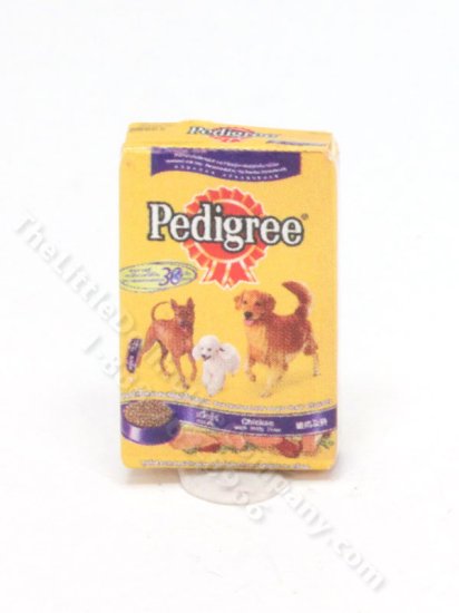 (image for) Dollhouse Scale Model Replica Dog Food