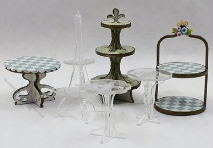 (image for) Miniature Cake Stands Kit