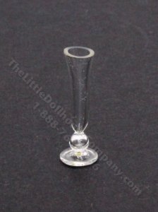 (image for) Miniature Fluted Glass Bud Vase by Gerd Felka