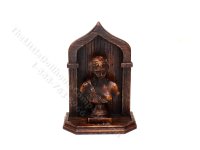 (image for) Miniature Signed Gothic Wall Statue Bust by Michael Mortimer