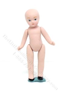 (image for) Miniature Porcelain Toddler Doll
