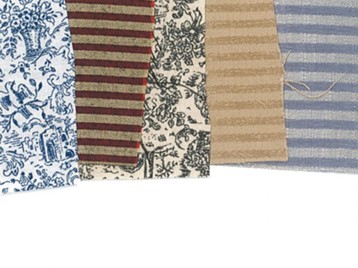 (image for) Miniature Fabric Swatches For Custom Furniture
