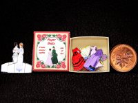 (image for) Miniature Dressable Elegant Lady Paper Dolls