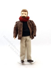 (image for) Thomas Flexible Man Doll by Erna Meyer for Dollhouses