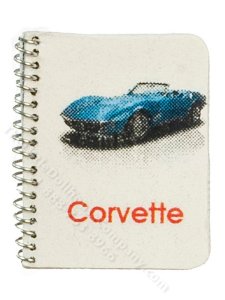 (image for) Miniature Corvette Notebook for Dollhouses