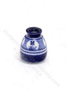(image for) Vintage Handmade Miniature Clay Bud Vase by J Clark