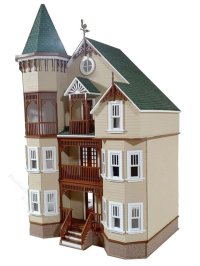 (image for) Full Scale House On The Hill Laser Cut Dollhouse Kit