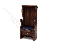 (image for) Miniature Signed Lambing Chair by Michael Mortimer