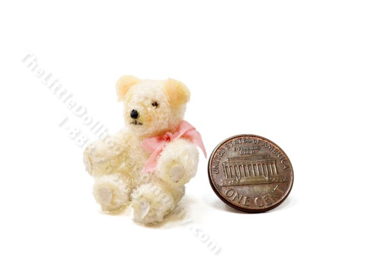 (image for) Miniature Teddy Bear for Dollhouses