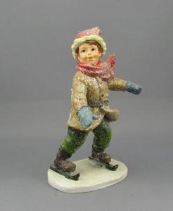 (image for) Dollhouse Miniature Skating Boy