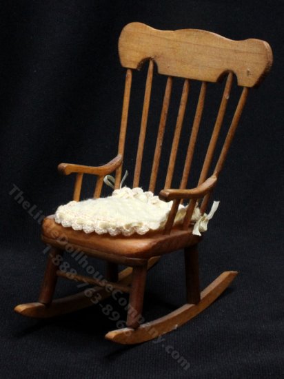 (image for) Miniature Rocking Chair for Dollhouses