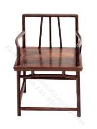 (image for) Miniature Ming Square Armchair for Dollhouses