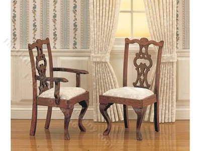 (image for) Miniature Chippendale Upholstered Chairs Kit (2pcs)
