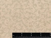 (image for) Beige Vines on Green Miniature Wallpaper for Dollhouses