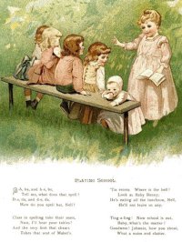 (image for) Miniature Book: 'The Butterfly' illustrated by Ida Waugh