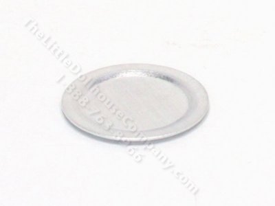 (image for) Miniature Metal Salad Plate for Dollhouses