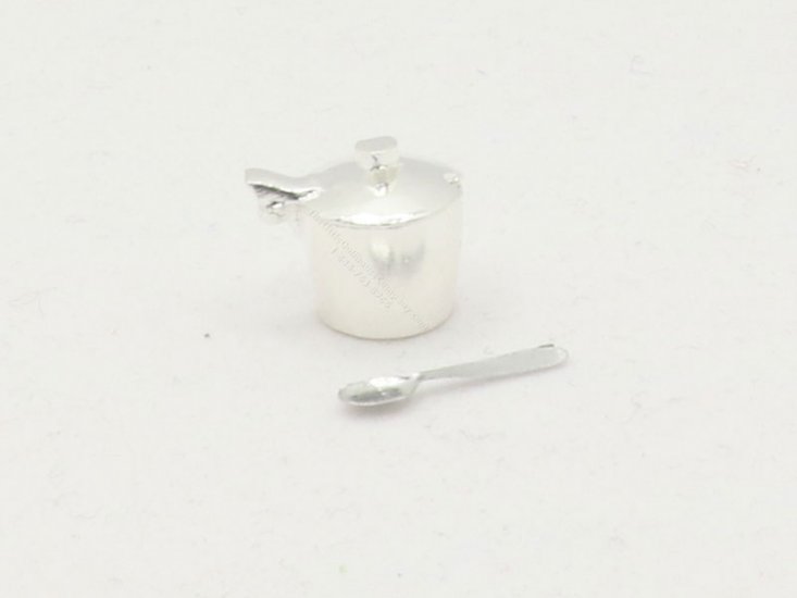 (image for) Miniature Sugar Bowl for Dollhouses