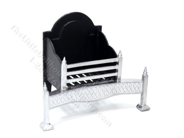 (image for) Miniature Georgian Style Fireplace Hob Grate for Dollhouses
