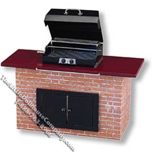 (image for) Miniature Backyard BBQ Grill for Dollhouses