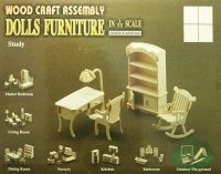 (image for) DIY Miniature Furniture Kits - Study Room