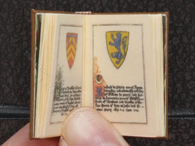 (image for) Miniature Book: 'King John Testament- Magna Carta Edition'