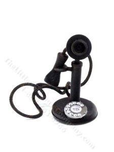 (image for) Miniature Old Rotary Phone by Jane Woodham - Truly Scrumptious