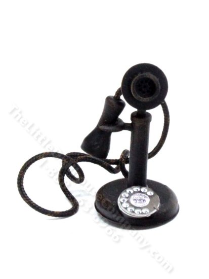 (image for) Miniature Old Rotary Phone by Jane Woodham - Truly Scrumptious