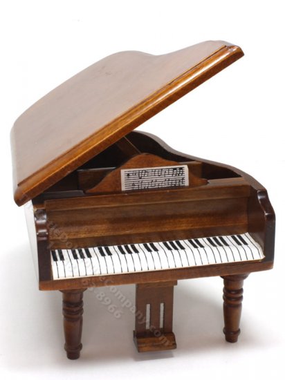 (image for) Miniature AS IS Walnut Grand Piano