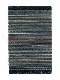 (image for) Miniature Blue/White/Pink Rug for Dollhouses