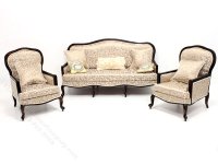 (image for) Dollhouse Miniature Sofa by Judith Blondell