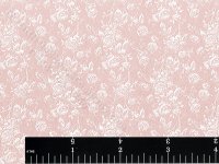 (image for) Tiffany Reverse Miniature Wallpaper for Dollhouses - Rose