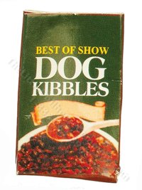 (image for) Dollhouse Scale Model Replica Dog Food